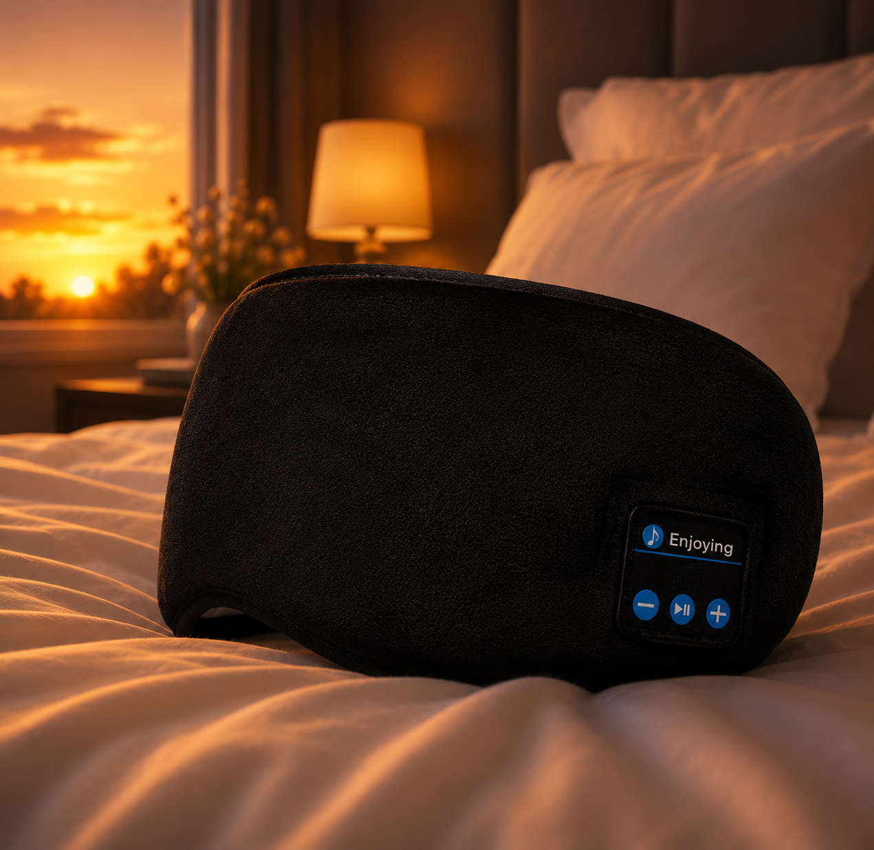 DreamSync™️- Wireless Bluetooth Sleep Mask for Better Sleep